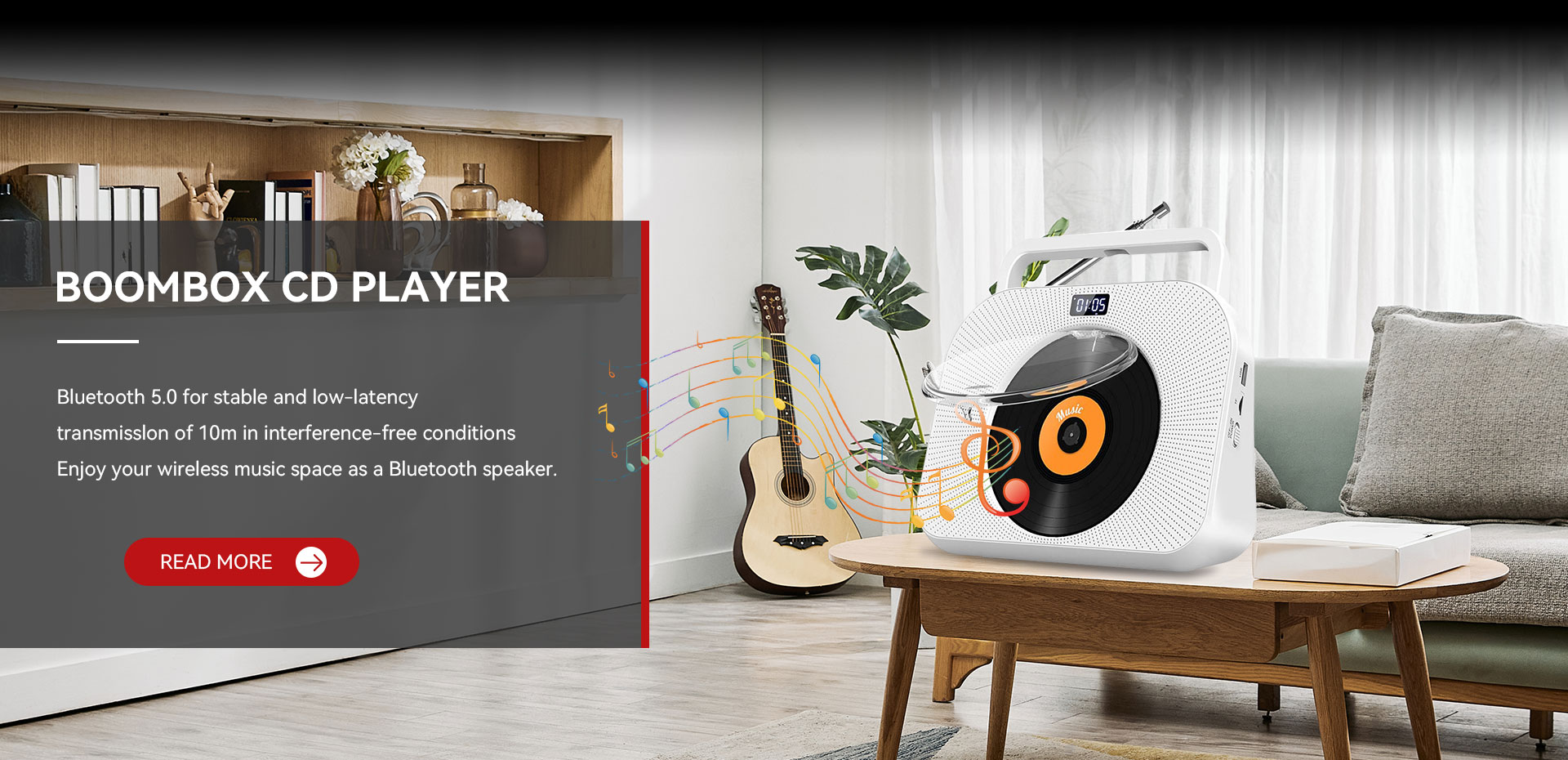 Fornecedor de cd player boombox