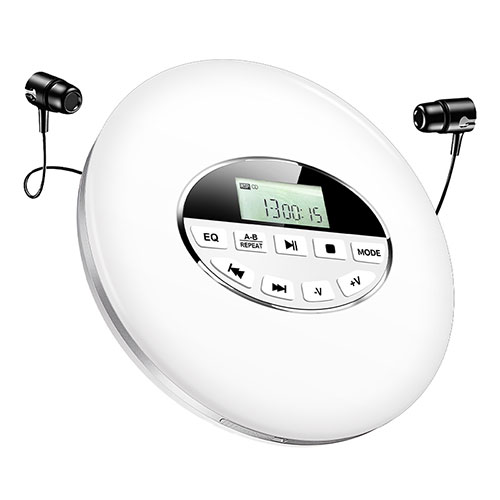 Como funciona um reprodutor de CD Discman?