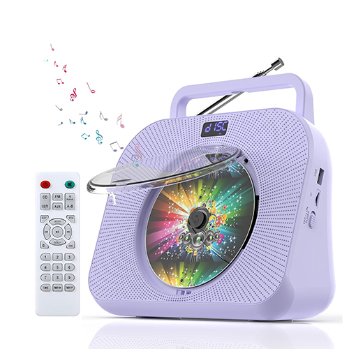 Como um CD player portátil oferece música confiável em qualquer lugar?